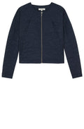 Night Sky Patterned Quilted Jacket