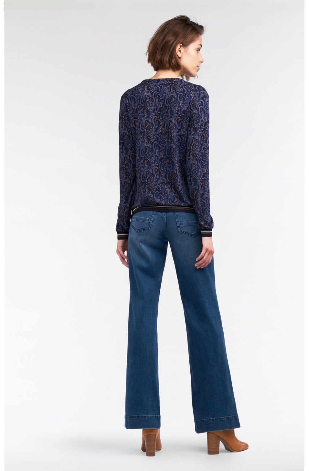 Night Sky Patterned Top