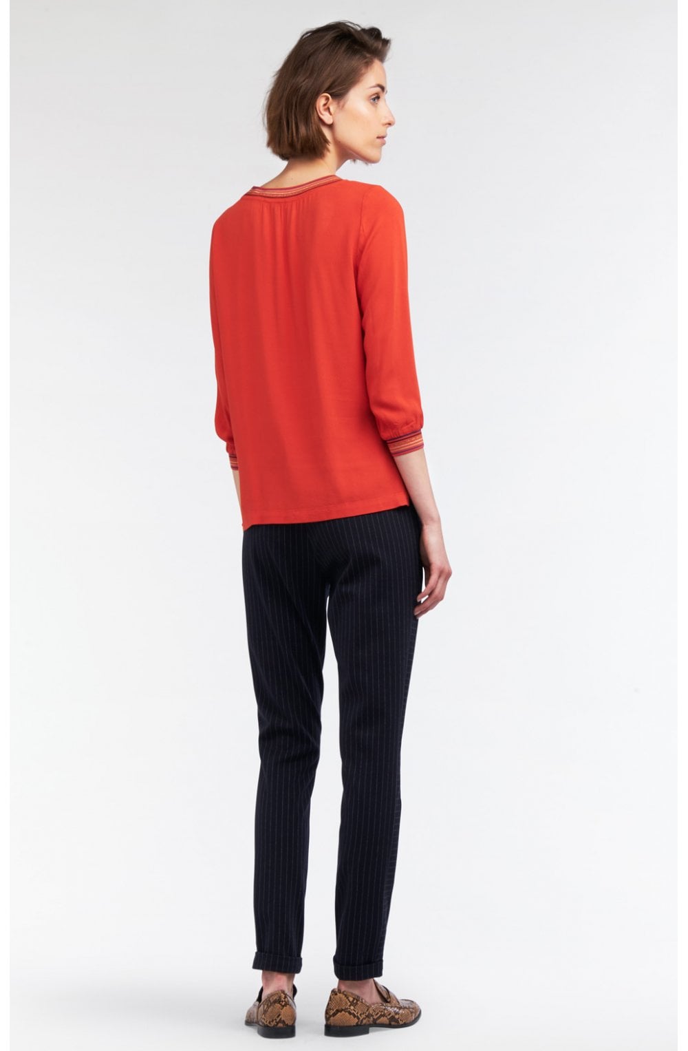 Night Sky Pin Stripe Trousers