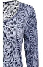 Night Sky Semi Sheer Patterned Top