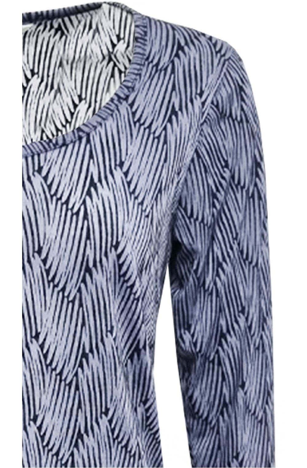 Night Sky Semi Sheer Patterned Top