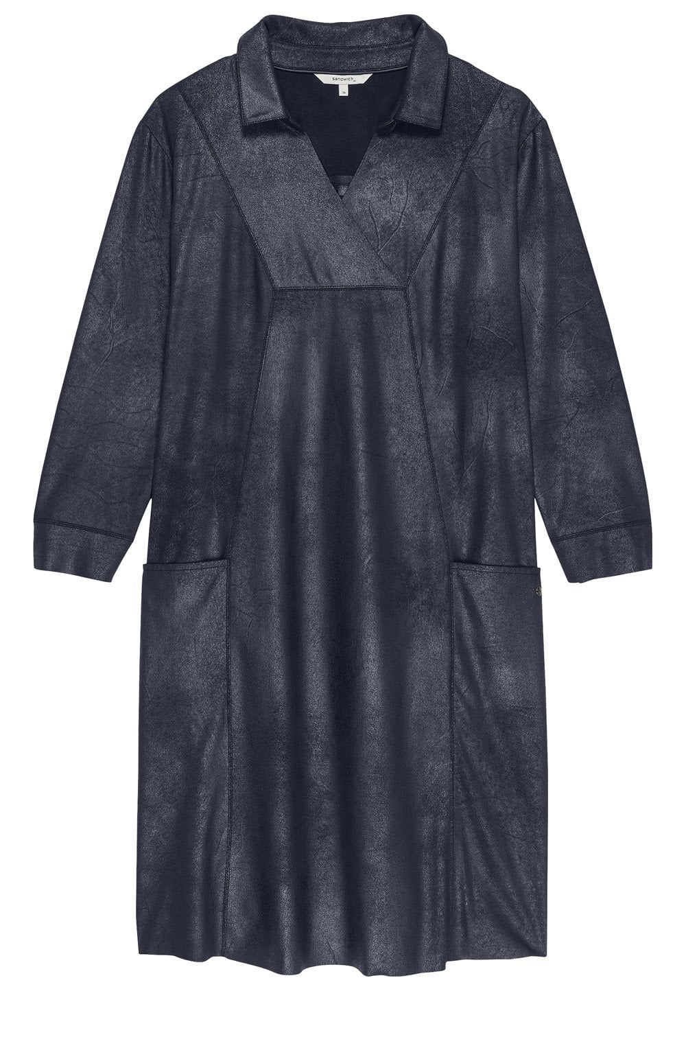 Night Sky Suedine Tunic Dress