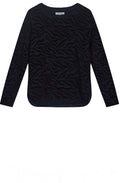 Night Sky Tiger Print Jumper