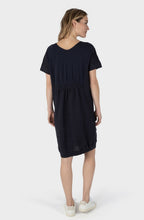 Night Sky V Neck Linen Dress