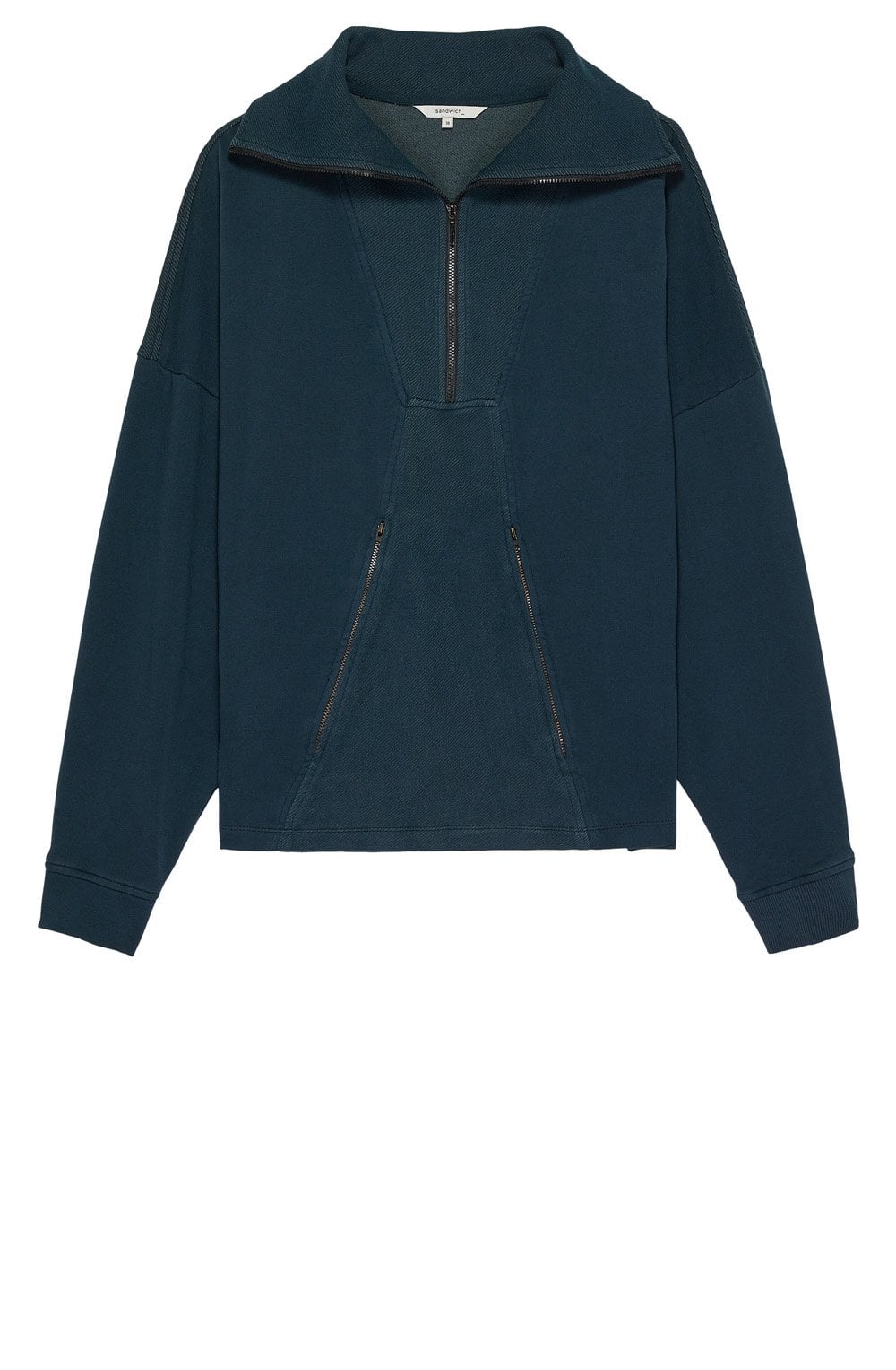 Night Sky Zip Neck Jumper