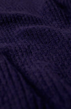 Nightsky Blue Knit V neck Jumper