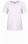 Off White Lace Detailed Top