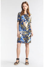 Olive Bold Print Shift Dress