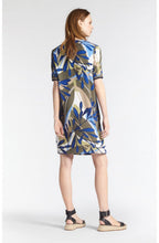 Olive Bold Print Shift Dress