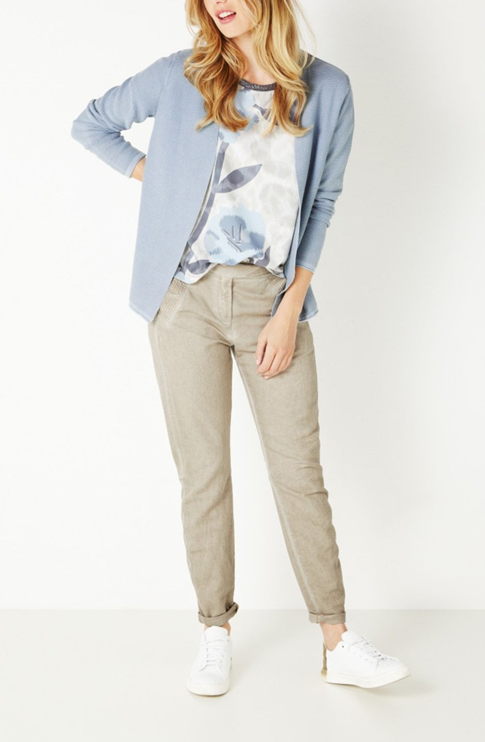Pale Blue Cardigan