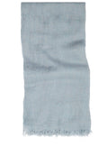 Pale Blue Crinkle Scarf