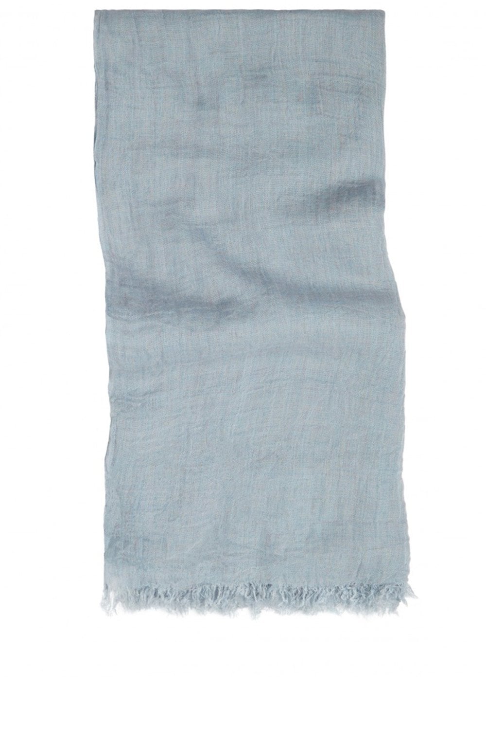 Pale Blue Crinkle Scarf