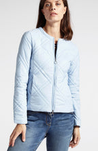 Pale Blue Quilted Jacket