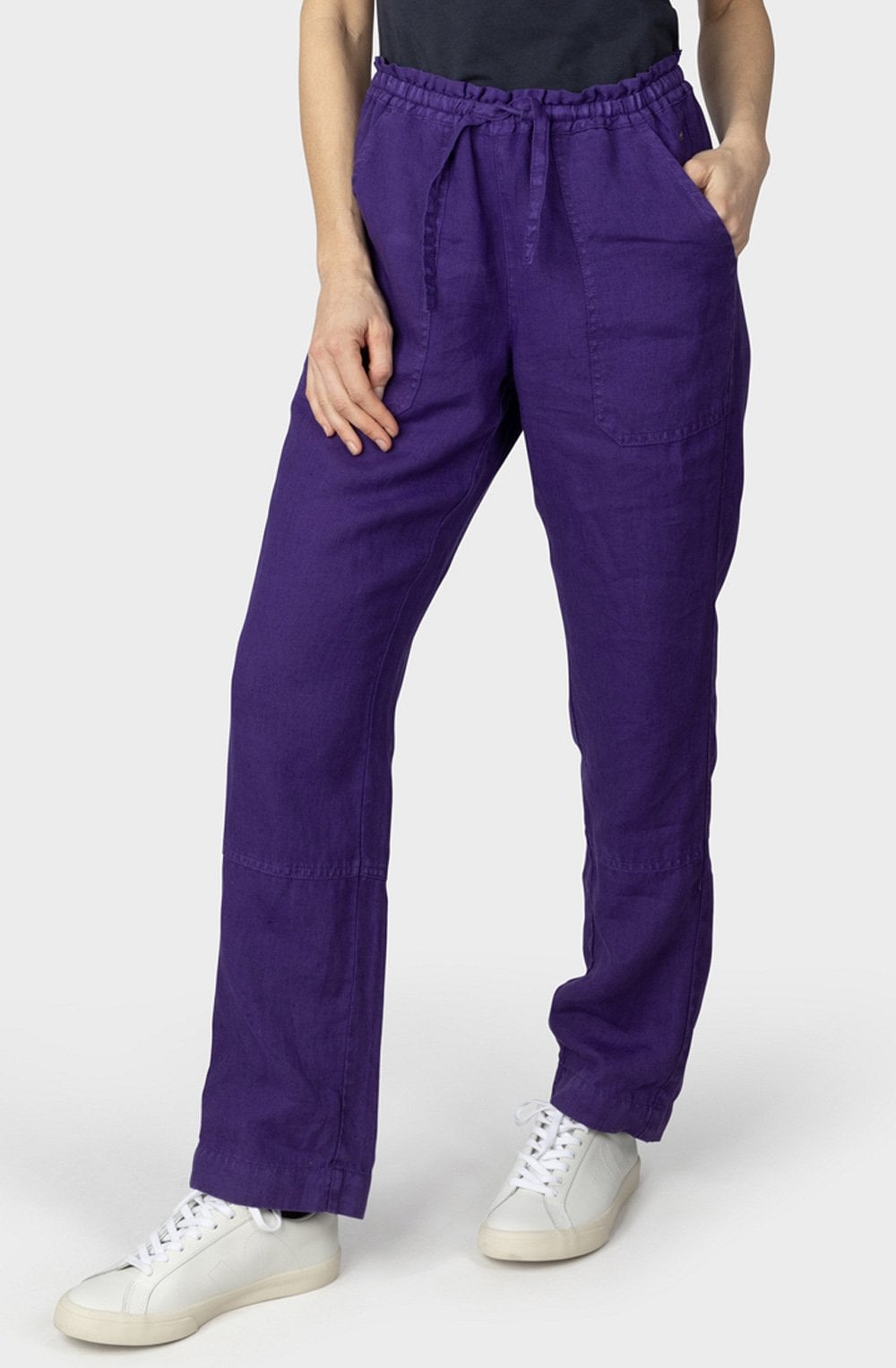 Parachute Purple Linen Trousers