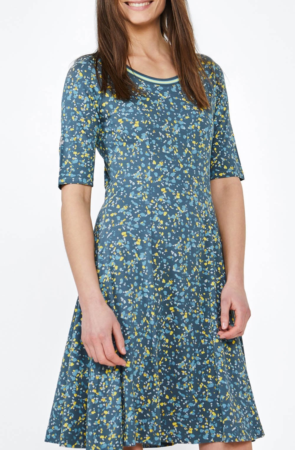 Patterned Jersey Dress