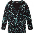 Patterned Jersey Top