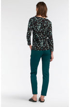 Patterned Jersey Top