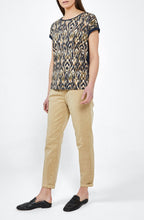 Patterned Jersey Top