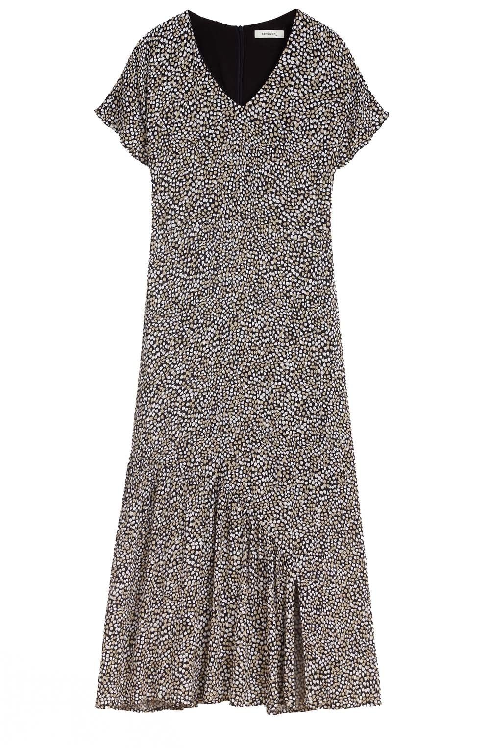 Patterned Maxi Dress