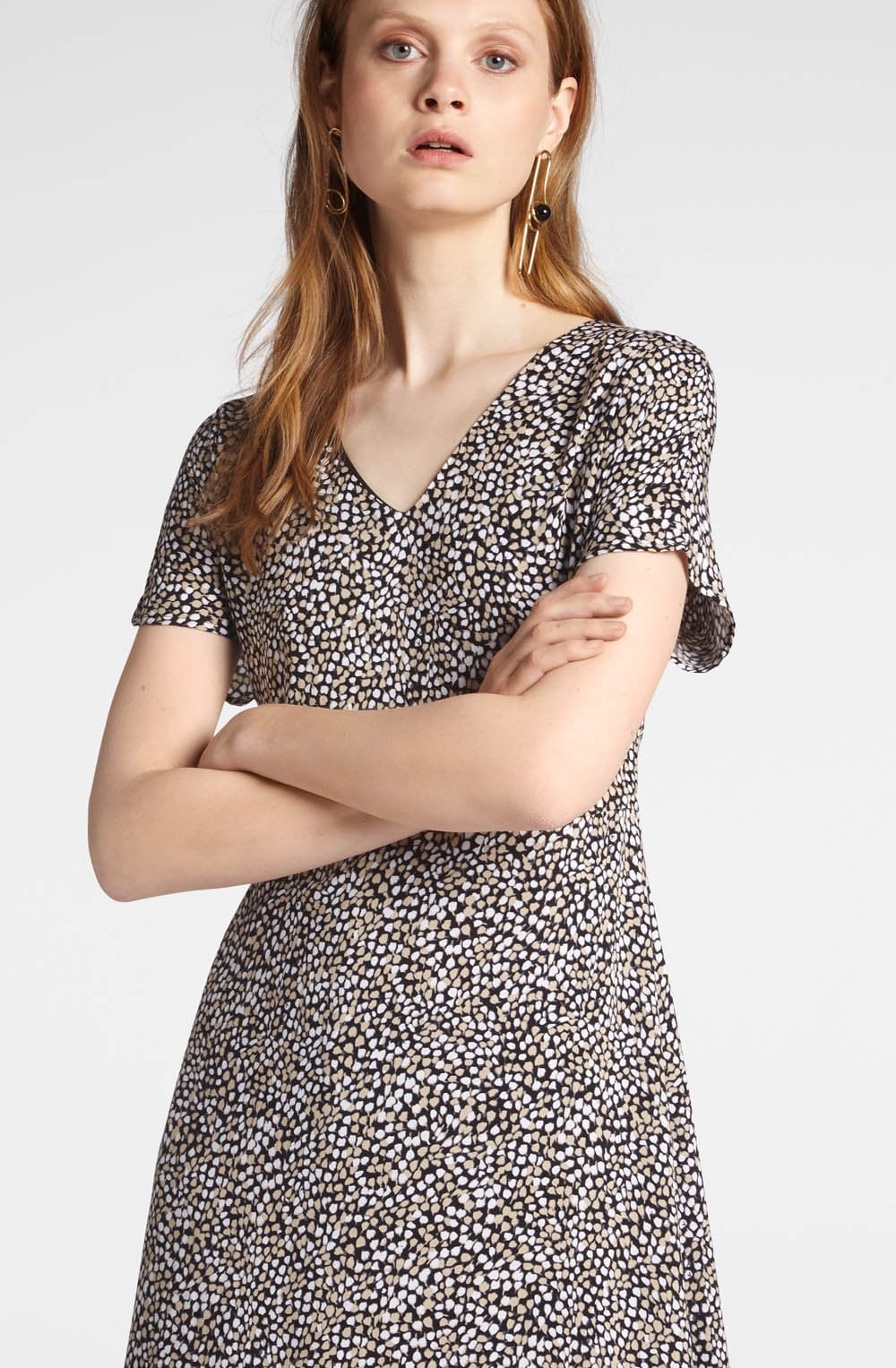Patterned Maxi Dress