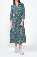 Patterned Shirt Dress