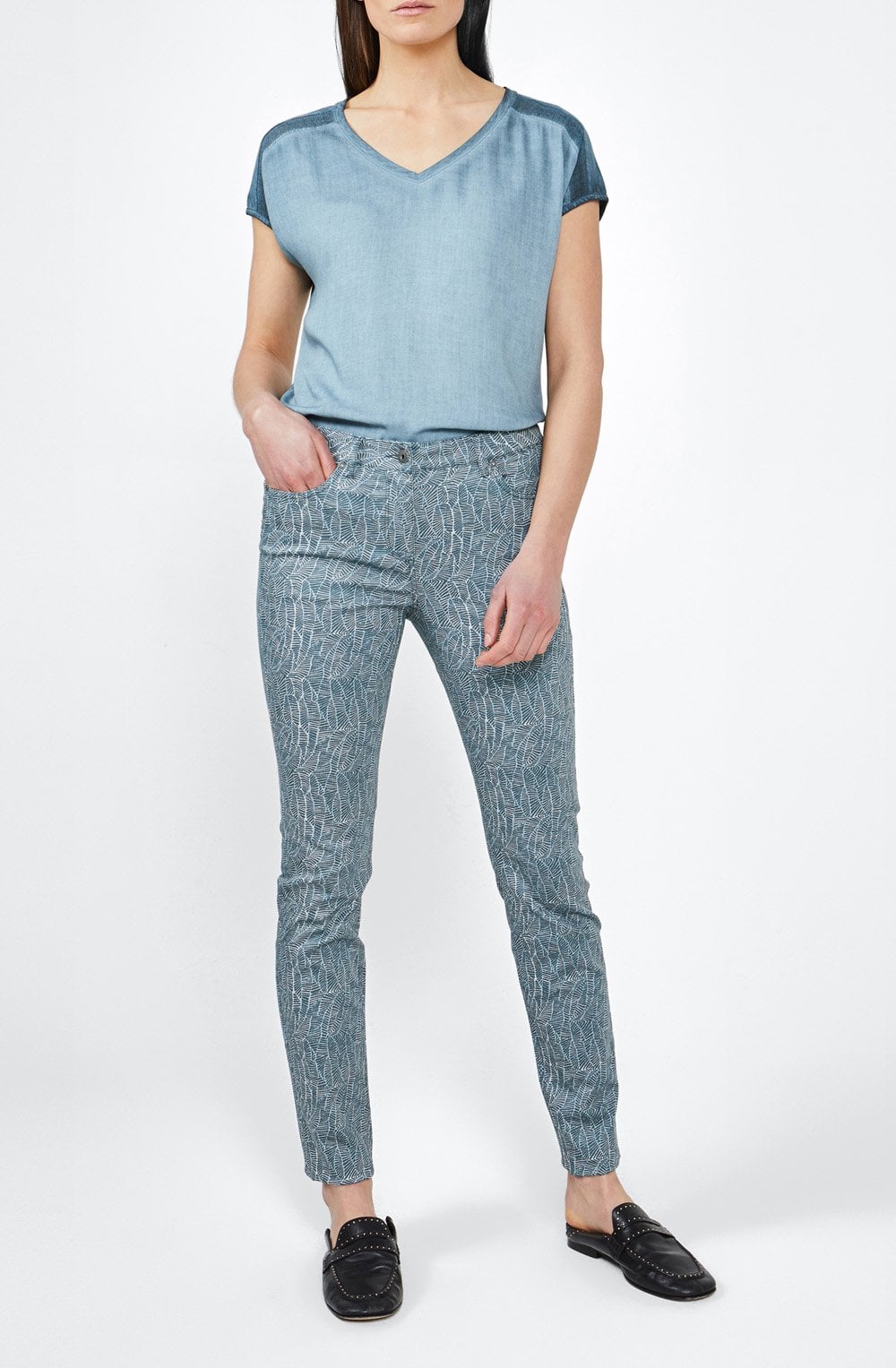 Patterned Trousers