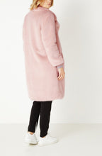 Pink Faux Fur Coat