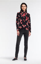 Pink Floral Print Blouse