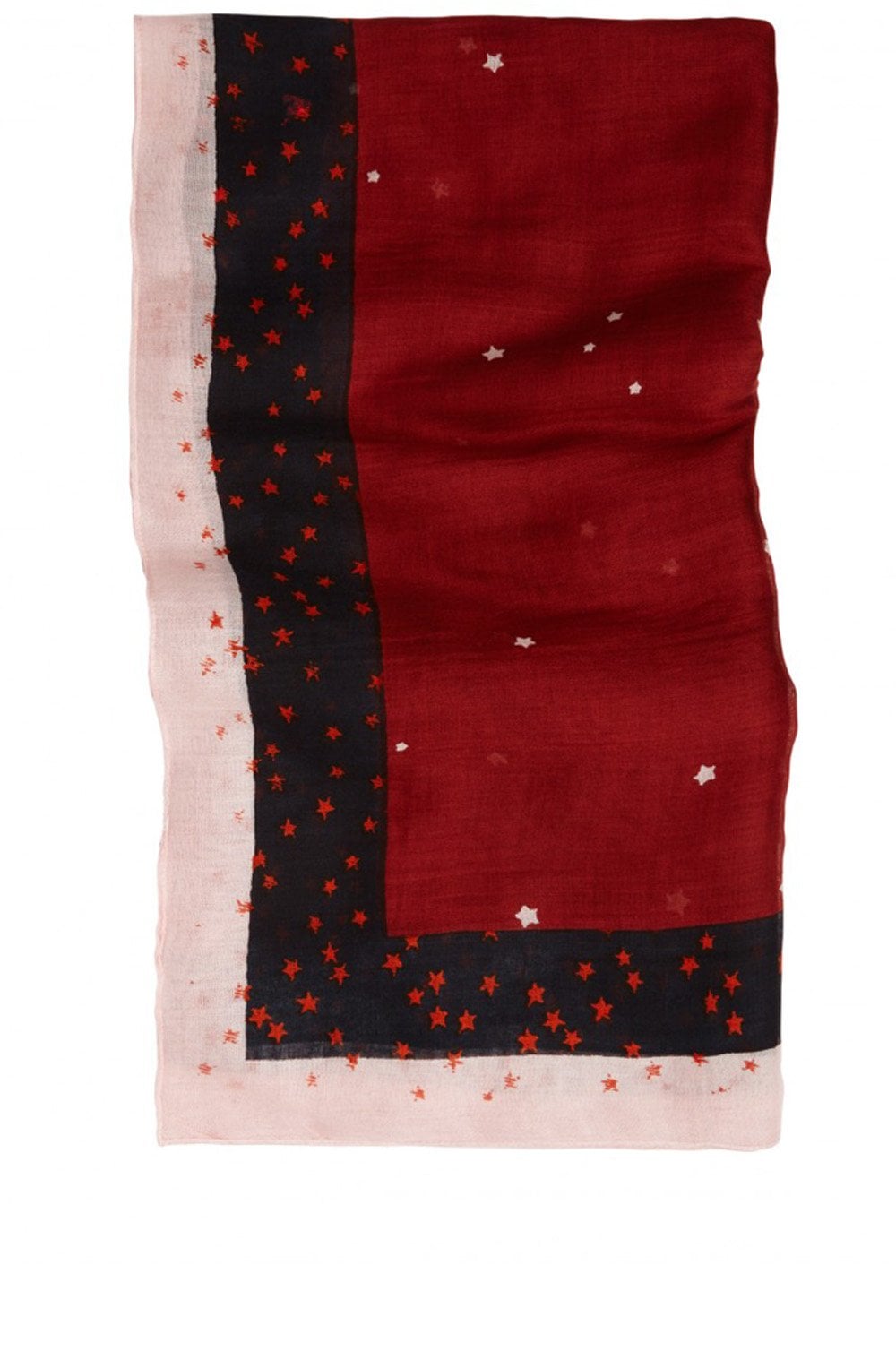 Red and black star Scarf