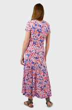 Red Bud Bold Print Maxi Dress
