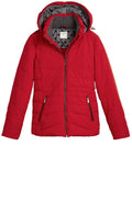 Red Quilted Coat