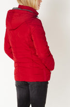 Red Quilted Coat