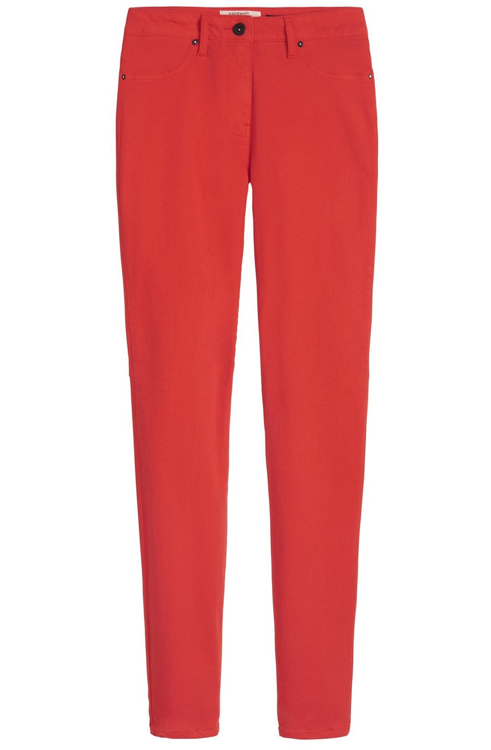 Red Slim Fit Jeans