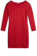Red soft jersey Dress