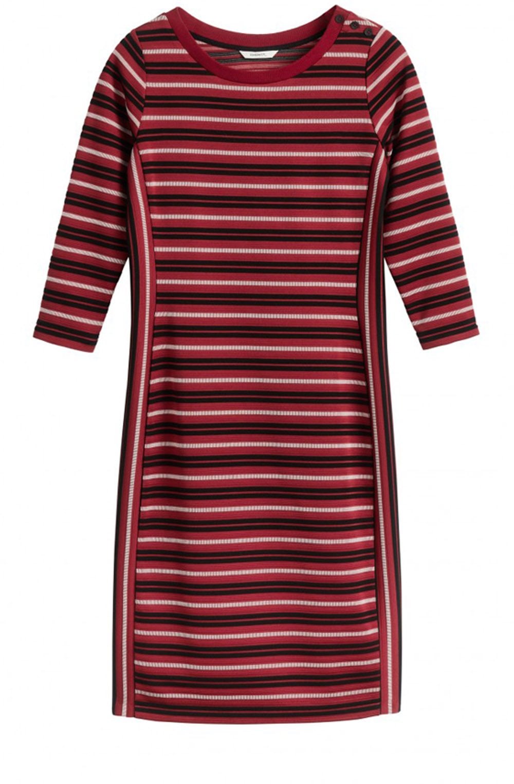 Red Striped Dress