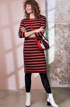 Red Striped Dress