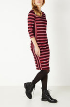 Red Striped Dress