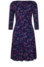 Rhodonite Jersey Skater Dress