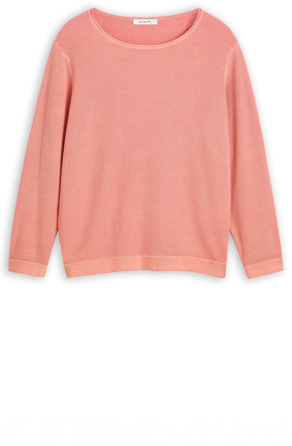 Rose Textured Rib Jumper