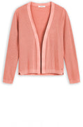 Rosette Knit Cardigan