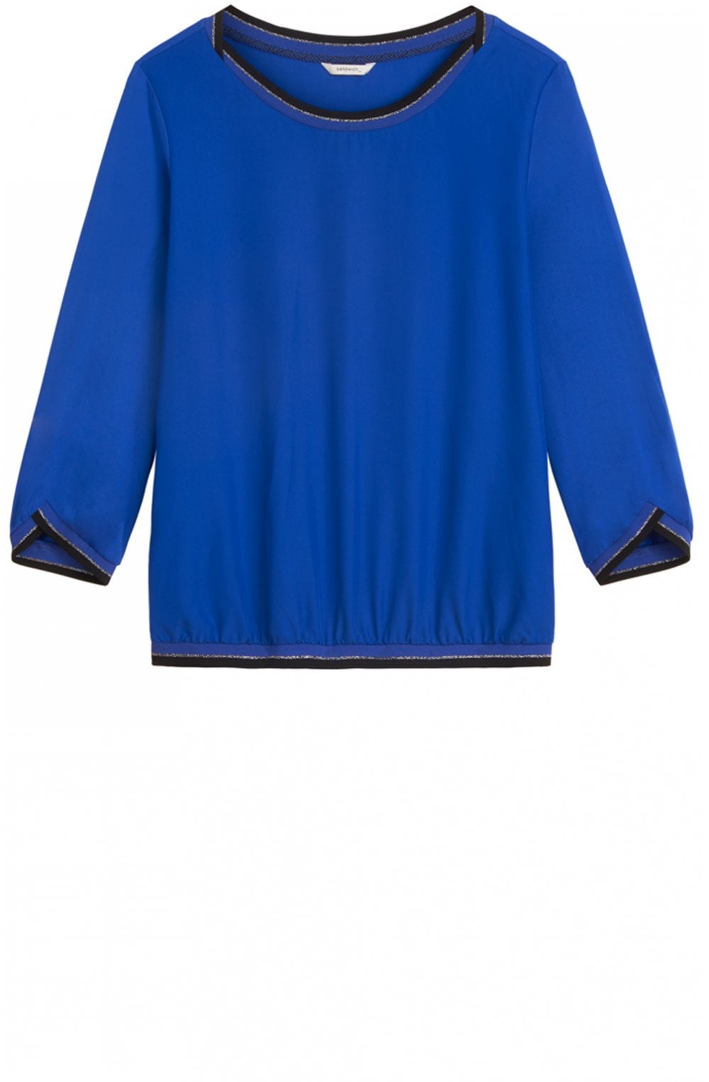 Signal Blue Blouse