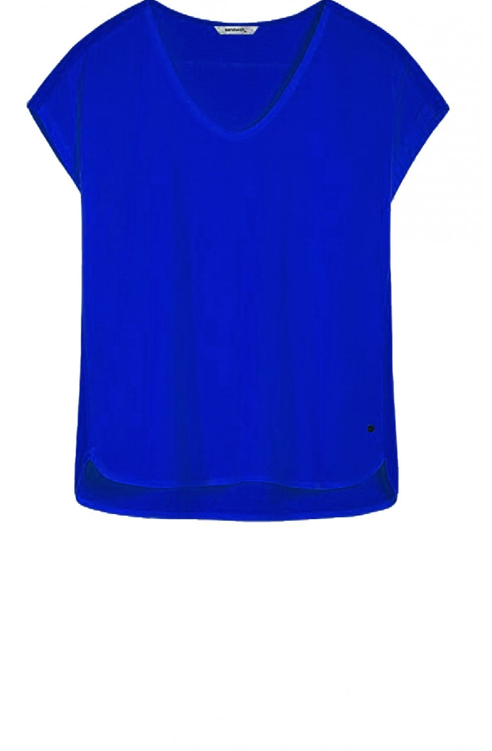 Signal Blue Jersey T Shirt