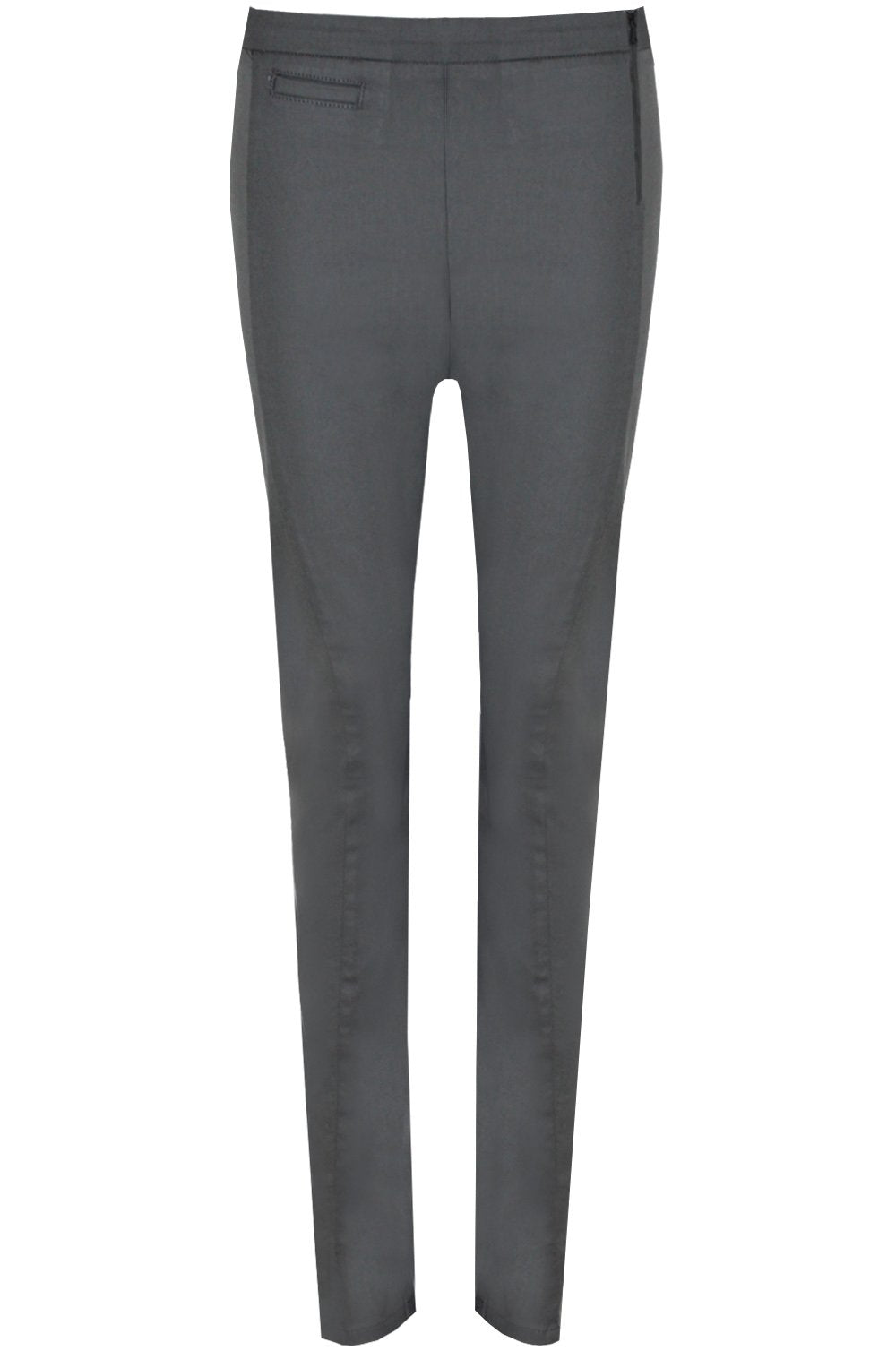Slim Fit Grey Trousers