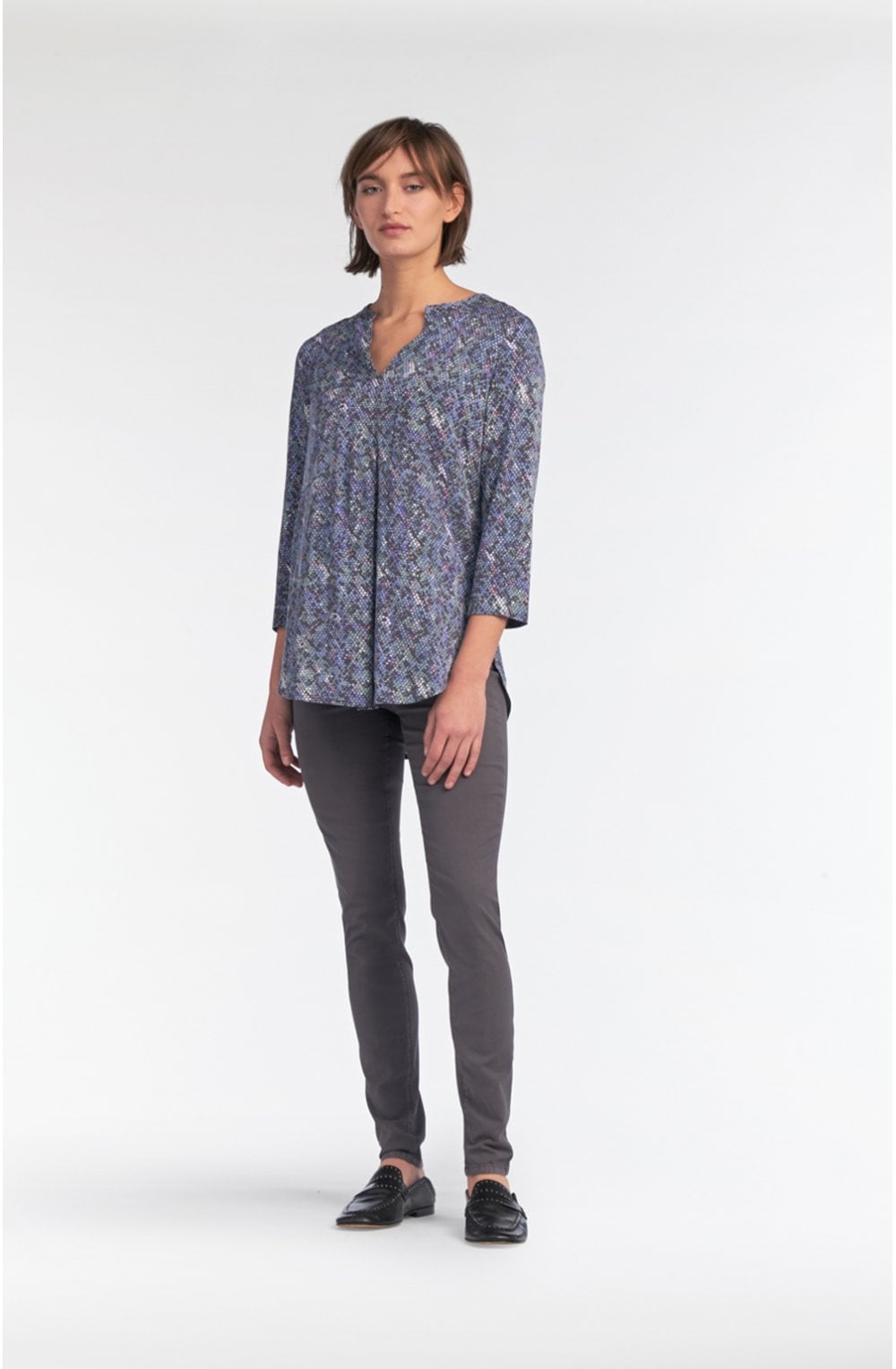 Snake Print Blouse