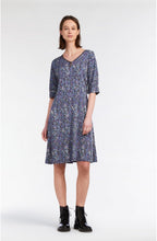 Snake Print Jersey Dress