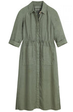 Soft Green Shirt Dress