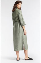 Soft Green Shirt Dress