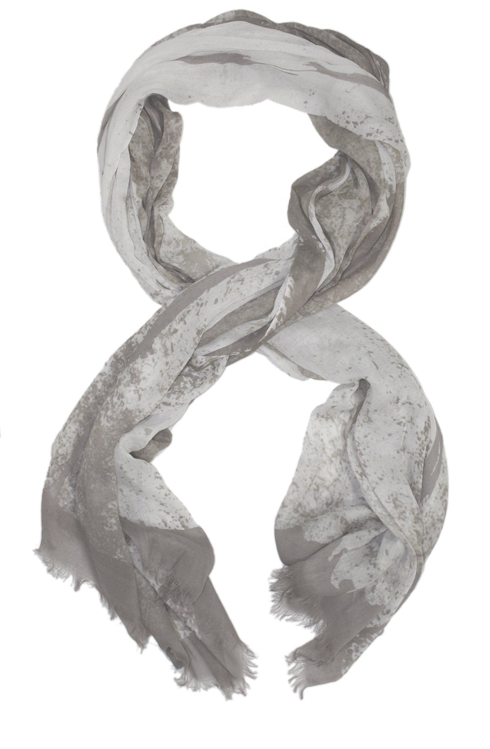 speckle patterned scarf clay