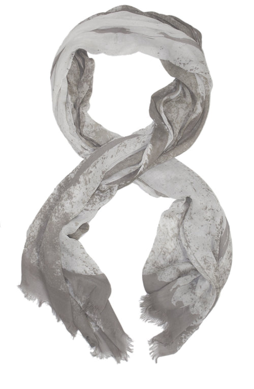 speckle patterned scarf clay