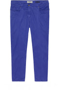 Spectrum Blue Cropped Trousers